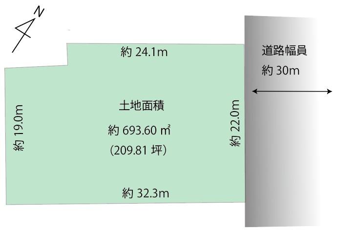 市原市五井中央西1丁目　建築条件無し売地 アイチャッチ