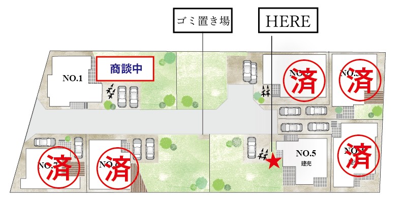 自然を楽しむアウトドアリビングハウス　【平屋+ONE】誉田町２丁目新築戸建　No.5 スライダー