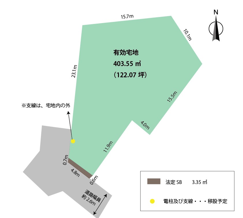 千葉市中央区登戸３丁目　建築条件なし売地（A区画、B区画） スライダー