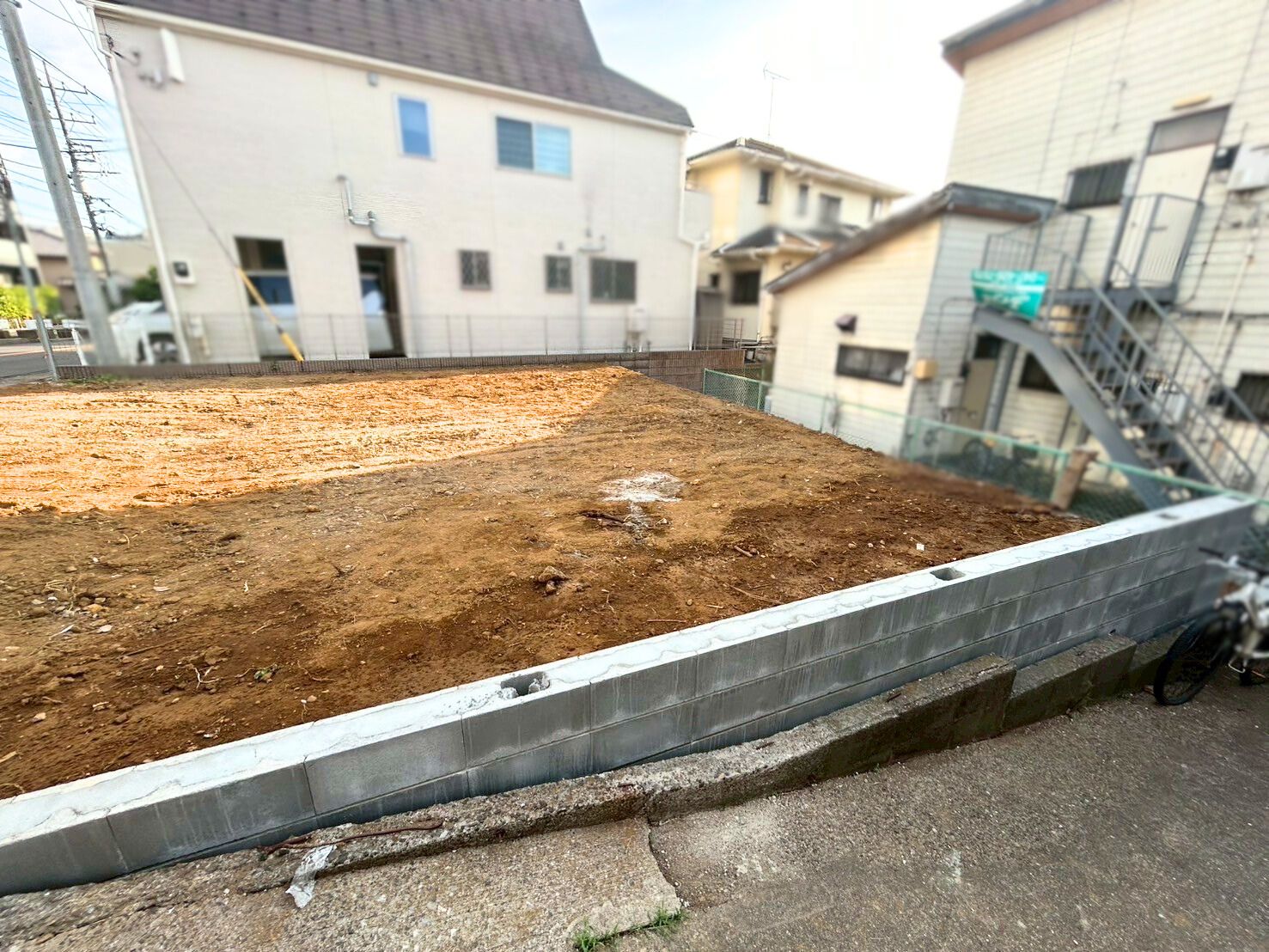 船橋市夏見3丁目　建築条件無し売地 スライダー
