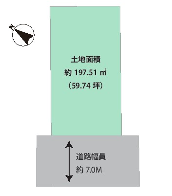 千葉市_稲毛区_天台5丁目_建築条件無し売地 アイチャッチ 千葉市_稲毛区_天台5丁目_建築条件無し売地 アイチャッチ