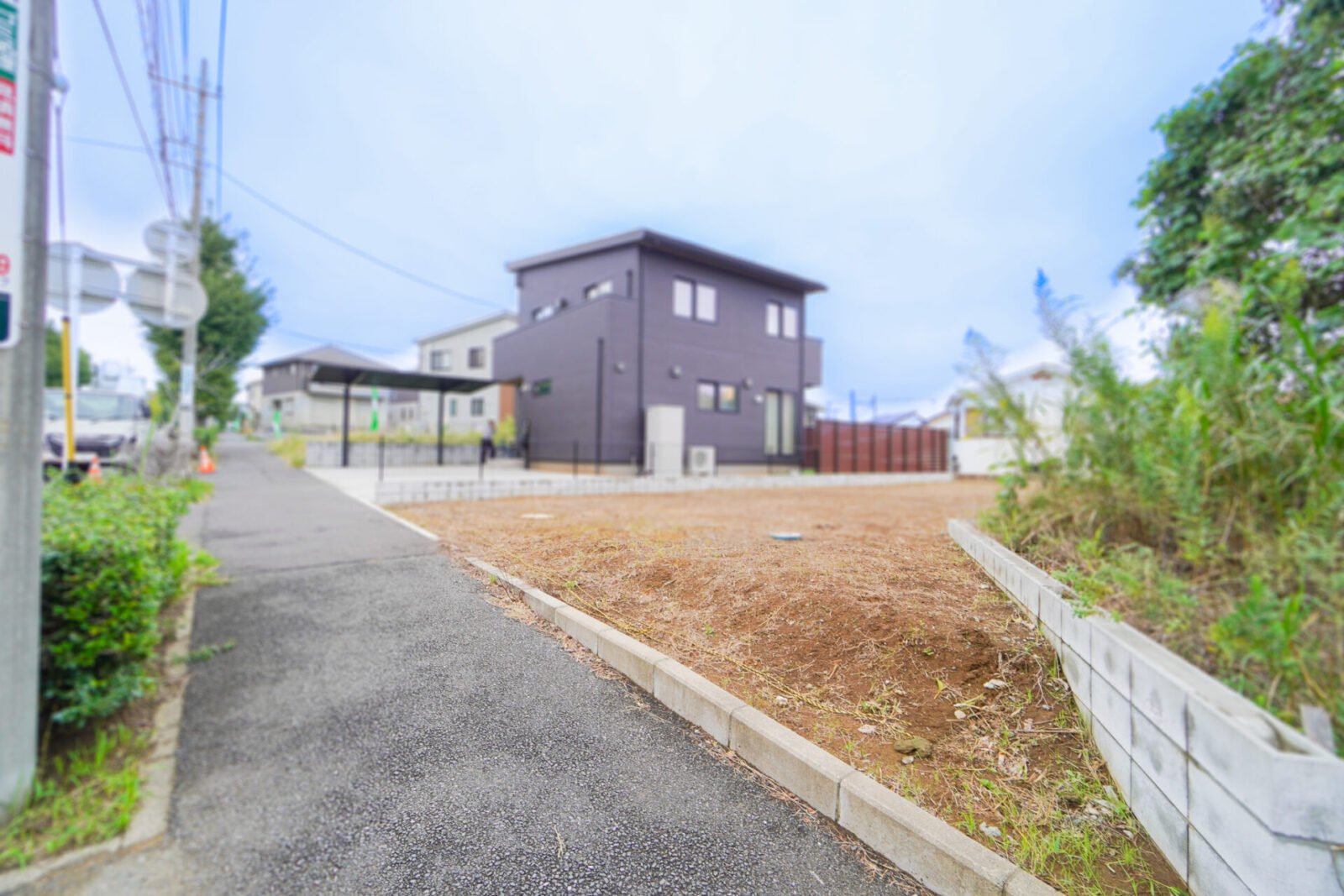 千葉市若葉区殿台町　建築条件なし売地 スライダー