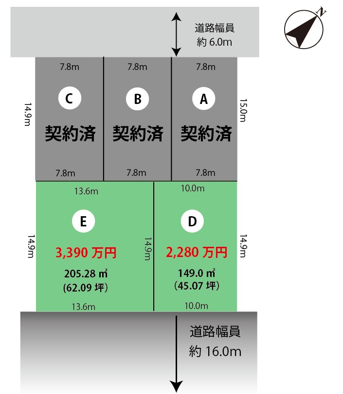 千葉市区_緑区_おゆみ野5丁目_建築条件無し売地 スライダー