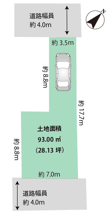 千葉市美浜区 稲毛海岸4丁目 建築条件付き売地 アイチャッチ 千葉市美浜区 稲毛海岸4丁目 建築条件付き売地 アイチャッチ