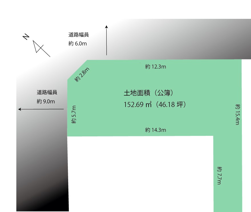 岐阜県岐阜市白木町 建築条件無し売地 アイチャッチ 岐阜県岐阜市白木町 建築条件無し売地 アイチャッチ