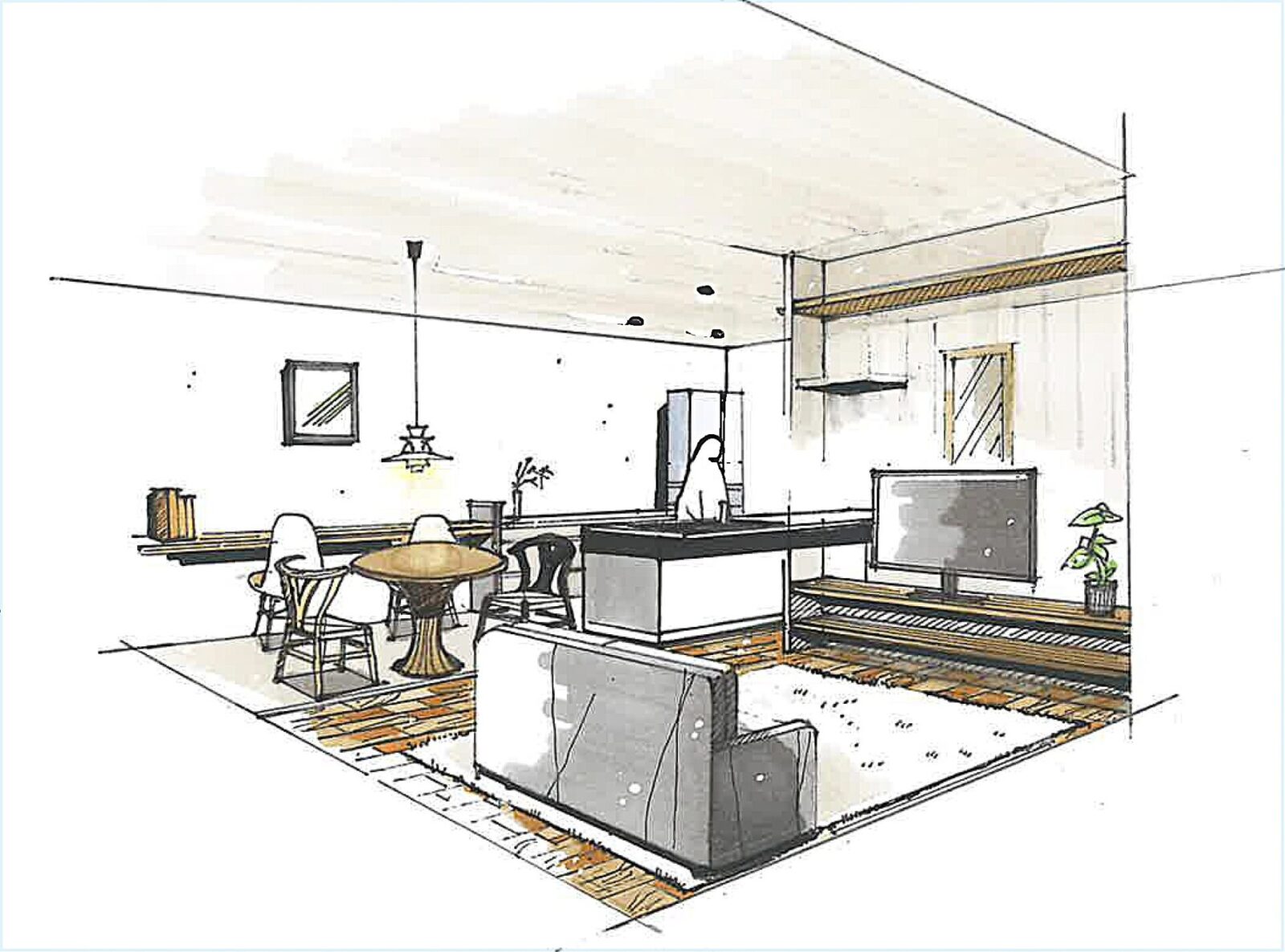 【リノベマンション】ヴァンクール舞浜弐番館〔1F 角住戸　4LDK+ 専用庭〕 スライダー