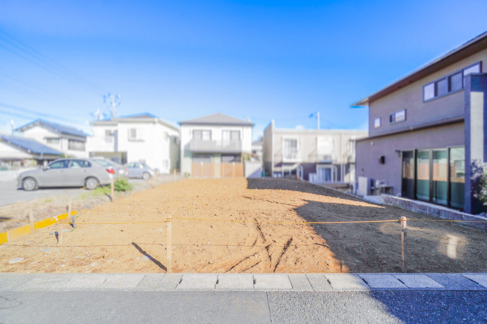 千葉市稲毛区天台６丁目　建築条件なし売地 スライダー