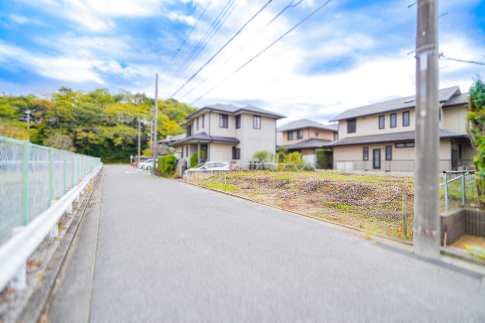 千葉市花見川区　瑞穂１丁目　建築条件なし売地 スライダー