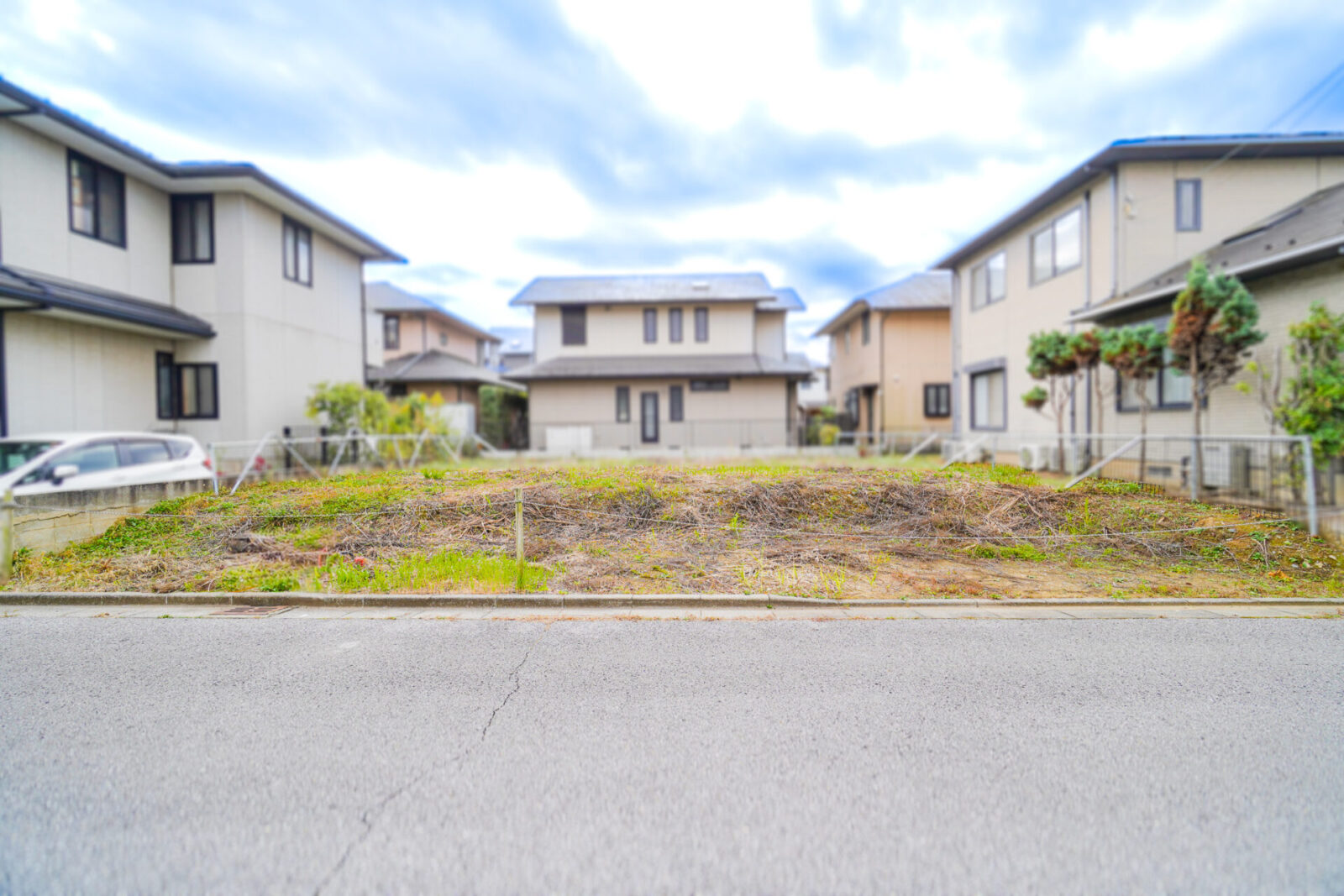 千葉市花見川区　瑞穂１丁目　建築条件なし売地 スライダー