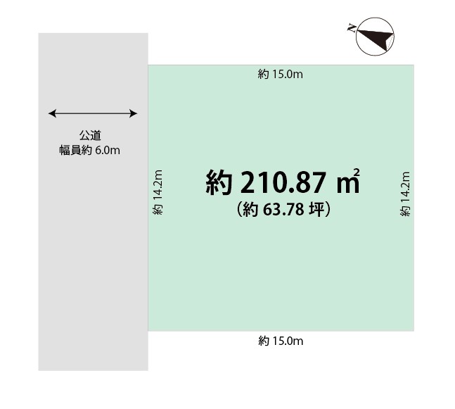千葉市花見川区　瑞穂１丁目　建築条件なし売地【分割】 スライダー