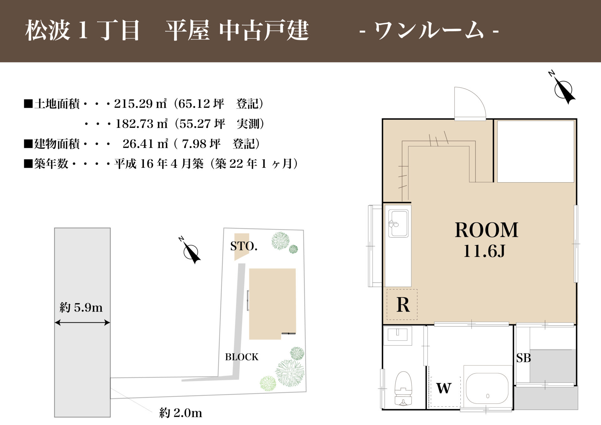 ★6/1 新着　千葉駅徒歩5分　松波1丁目　コンパクトな平屋住宅 アイチャッチ