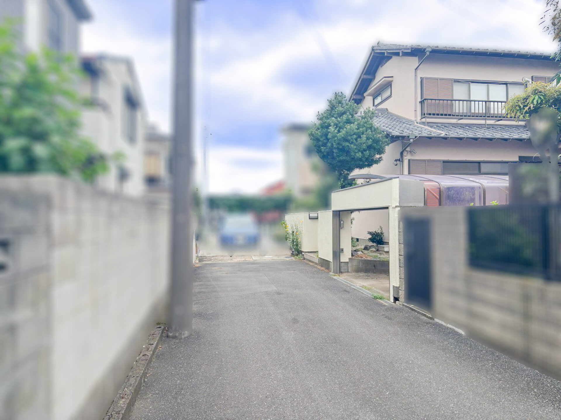 ★9/4新着　市川市中国分３丁目　建築条件無し売地 アイチャッチ